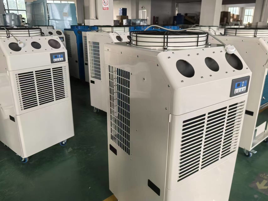 WX65 المبردات الفورية مكيفات الهواء المحمولة 22000btu / h بدون تثبيت وصلة وتبريد