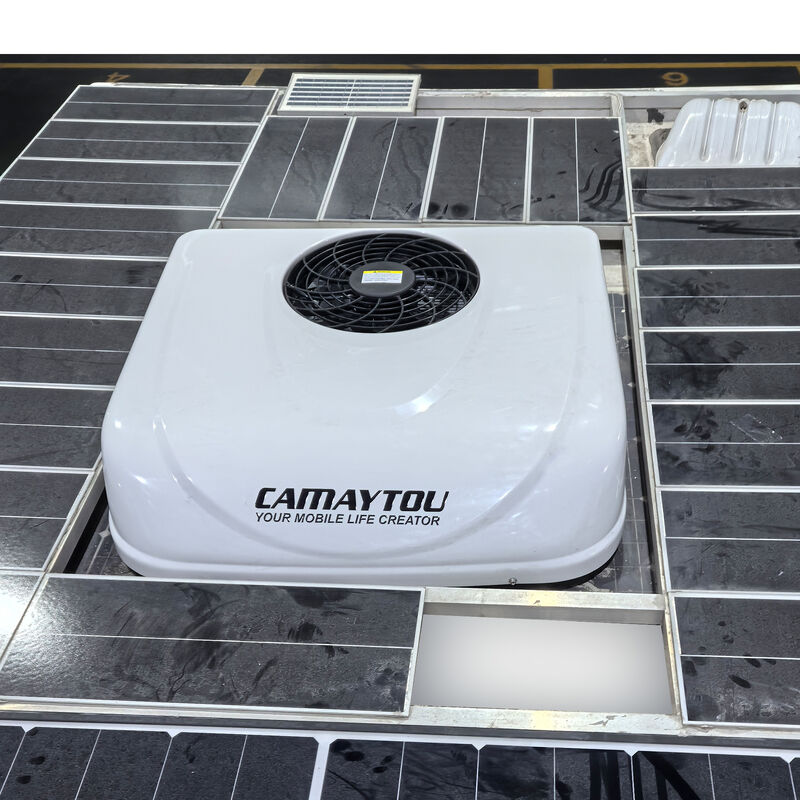 12 فولت 12 فولت مكيف هواء Rv Ac وحدات تكييف الهواء 12 فولت 24 فولت 48 فولت قافلة كامبير فان موتر هوم 12 فولت